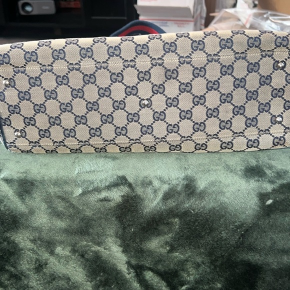 Gucci Web Sherry Line Tote - Picture 2 of 12